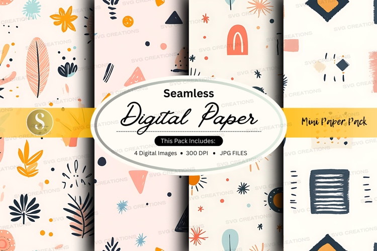 Geometric Seamless Pattern Image 22