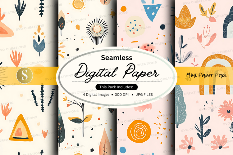 Geometric Seamless Pattern Image 21