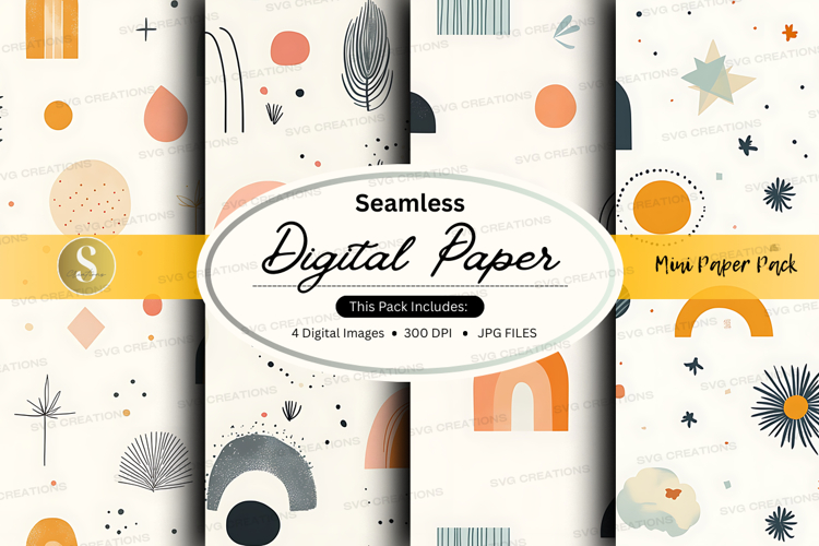 Geometric Seamless Pattern Image 19