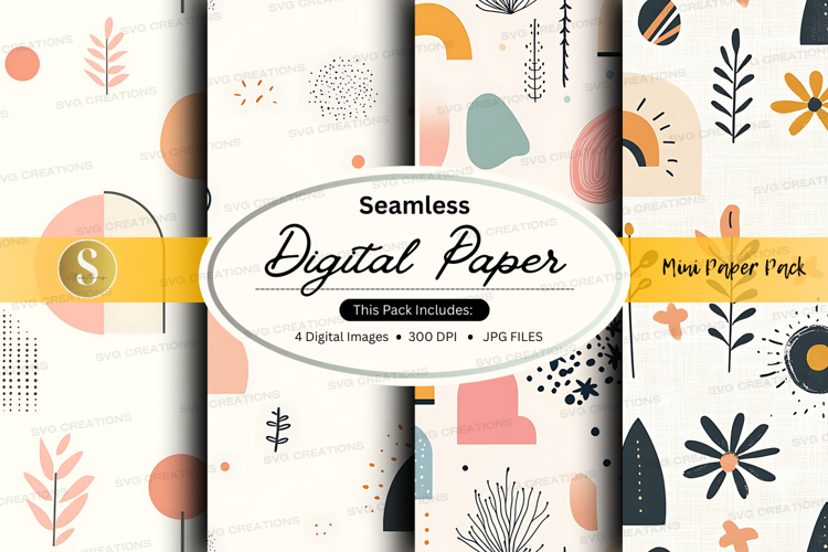 Geometric Seamless Pattern Image 17