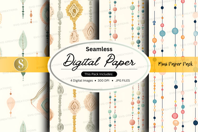 Seamless digital paper example image 1