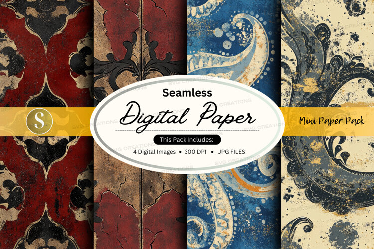 Seamless digital paper example image 1