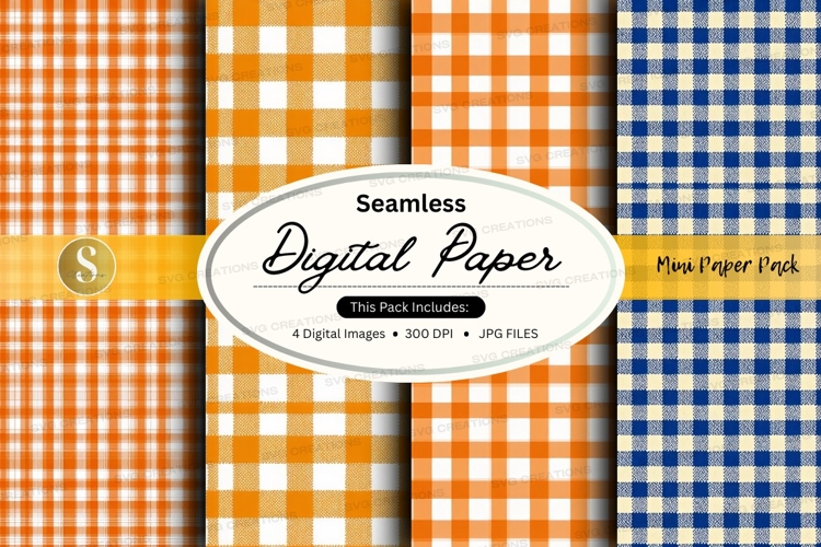 Seamless plaid pattern