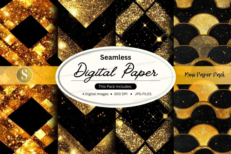 Glitter Seamless Pattern Image 11