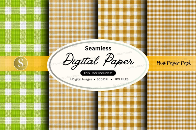 Seamless plaid pattern
