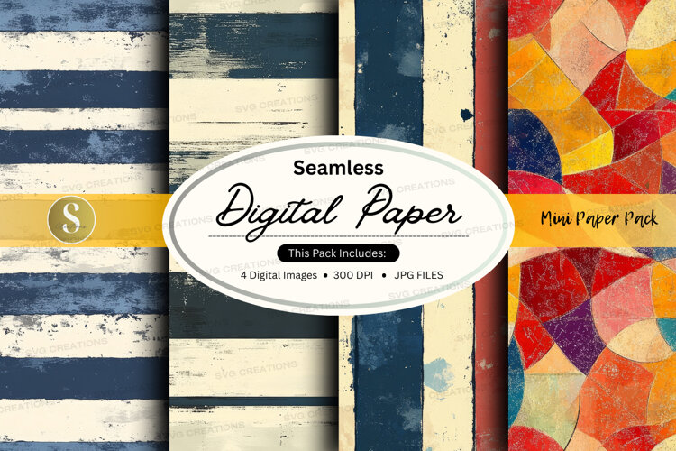 Seamless digital paper example image 1