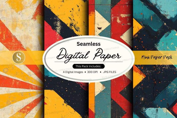 Seamless digital paper example image 1