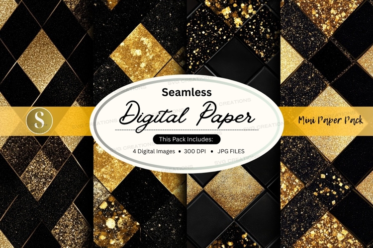 Glitter Seamless Pattern Image 9