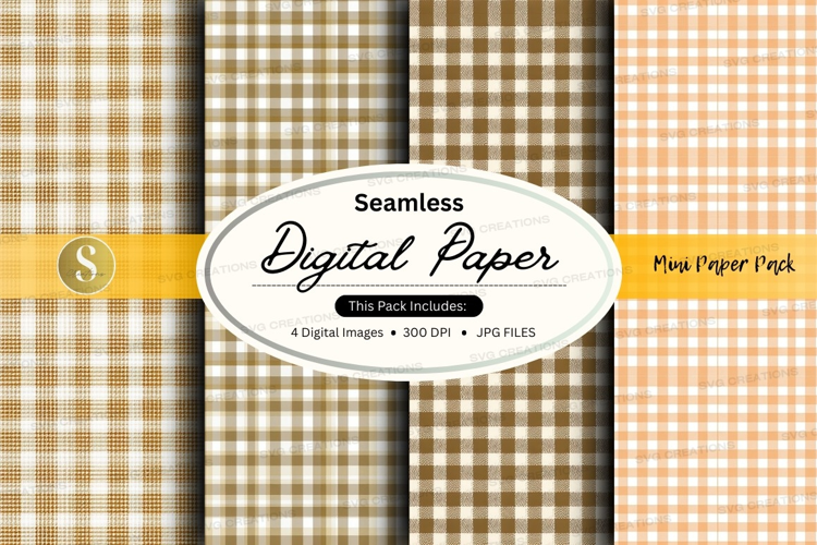 Seamless plaid pattern