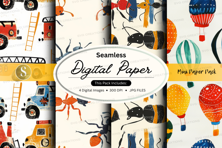 Seamless digital paper