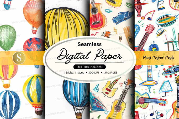 Seamless digital paper
