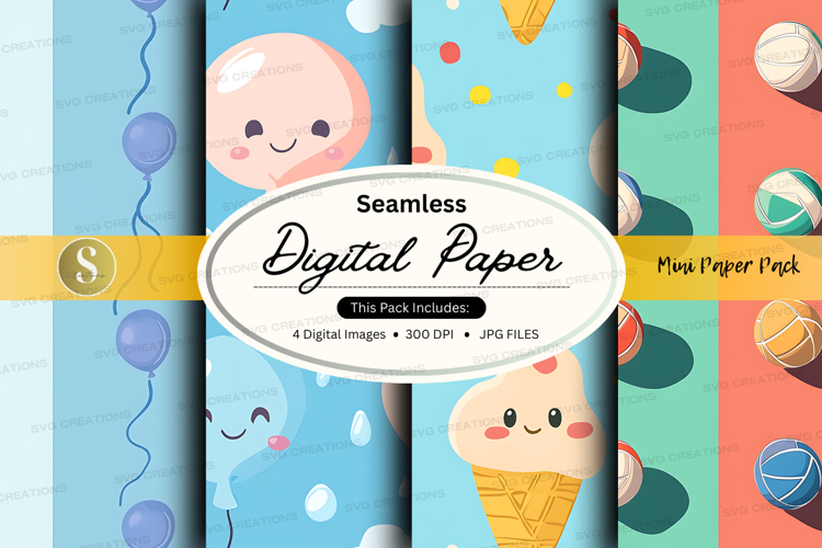 Seamless digital paper digital paper