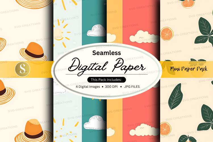 Seamless digital paper