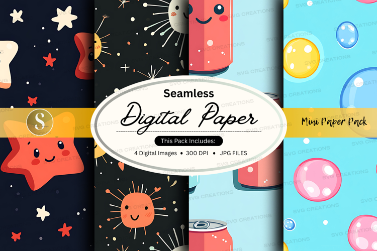Seamless digital paper digital paper
