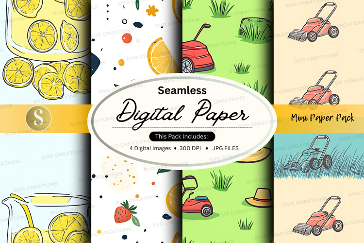 Summer Digital Paper Image 15