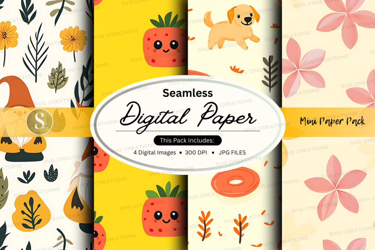 Seamless digital paper digital paper