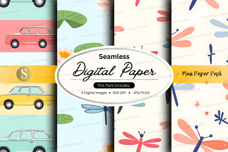 Seamless digital paper digital paper