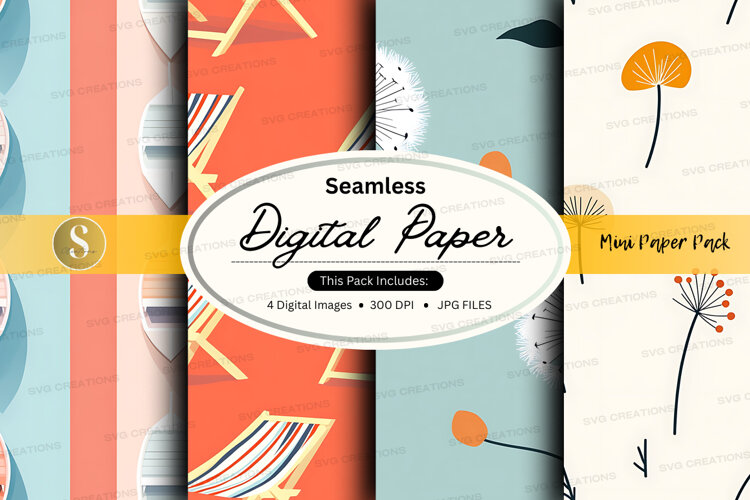 Seamless digital paper example image 1