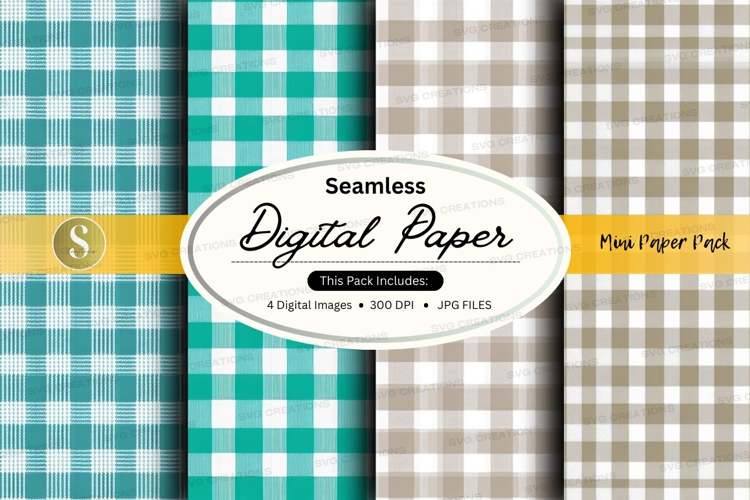 Seamless plaid pattern