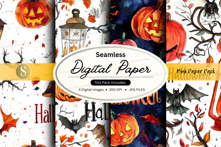 Halloween digital paper pack (6532766)