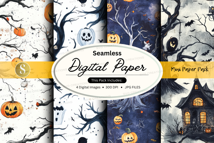 Halloween Seamless Pattern Image 6