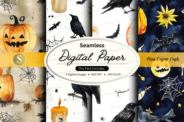 Halloween Seamless Pattern Image 4