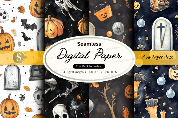 Halloween digital paper pack (6533091)