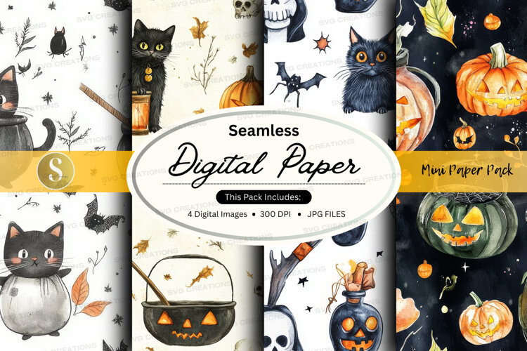 Halloween digital paper pack (6533143)