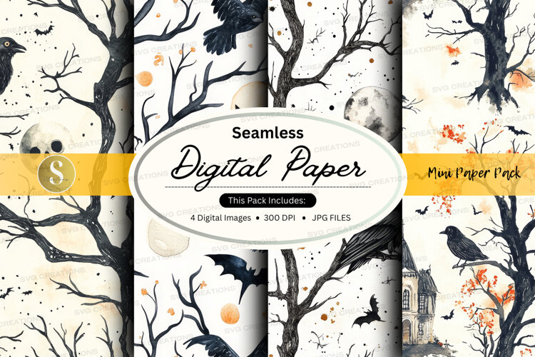 Seamless digital paper example image 1