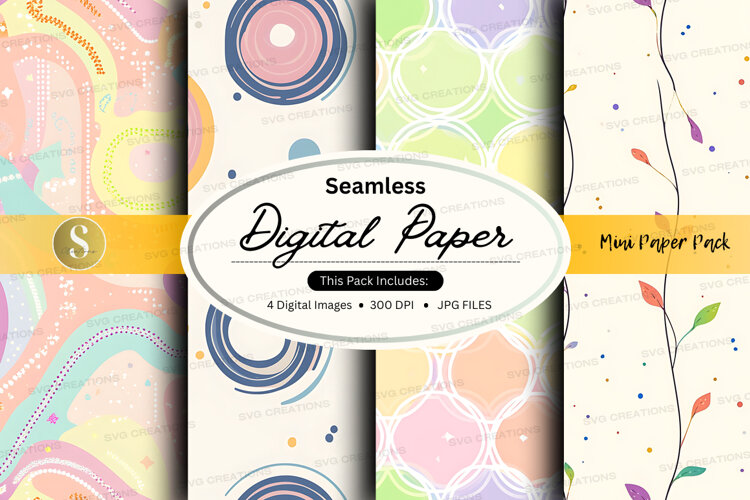 Seamless digital paper example image 1