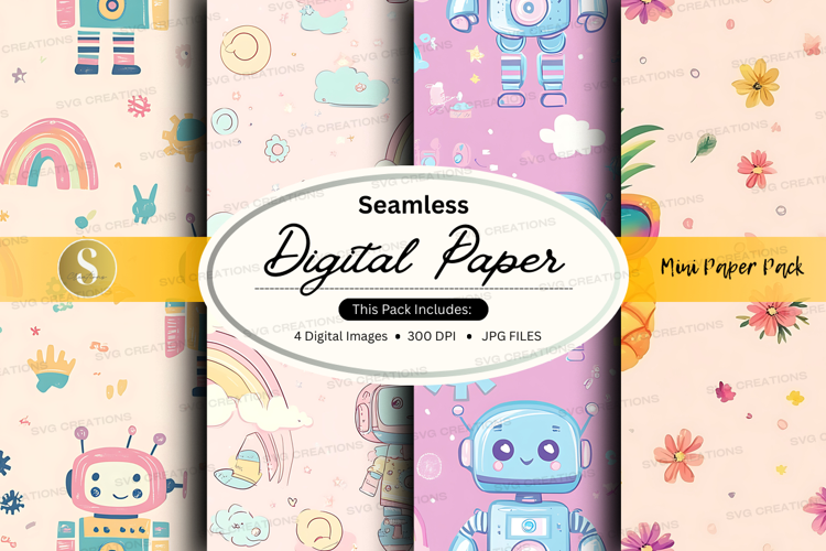 Seamless digital paper digital paper