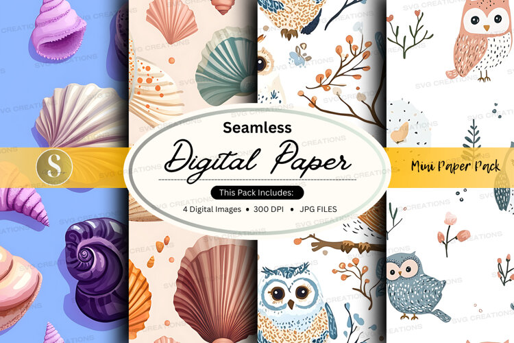 Seamless digital paper digital paper example image 1