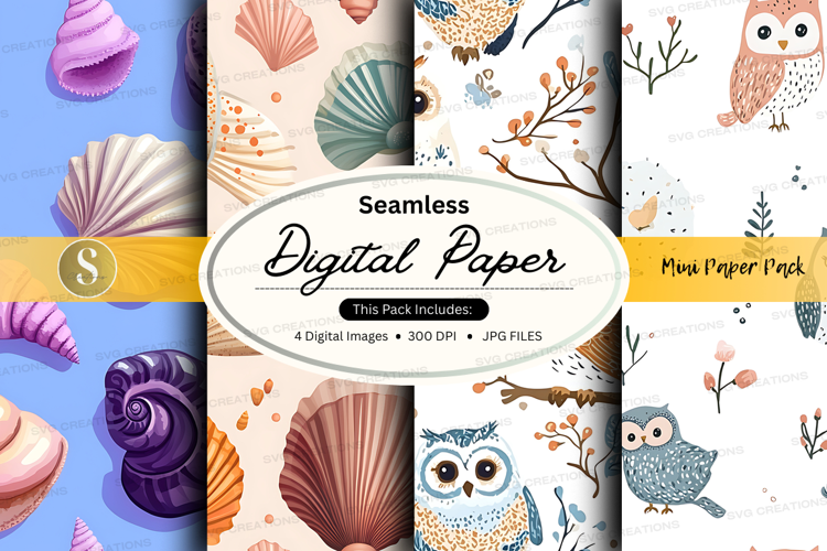 Seamless digital paper digital paper