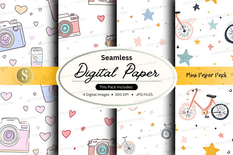 Seamless digital paper