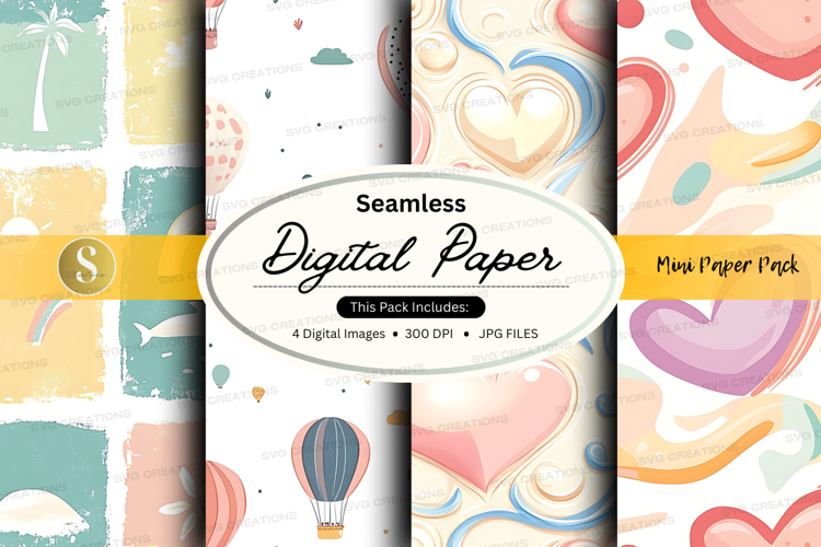 Seamless digital paper