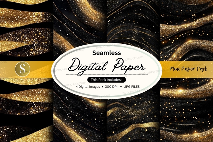 Glitter Seamless Pattern Image 4