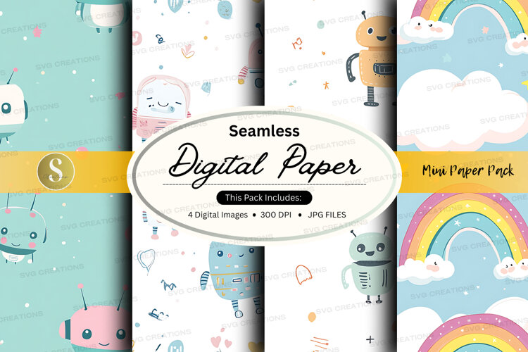 Seamless digital paper - mini paper pack (6528109)