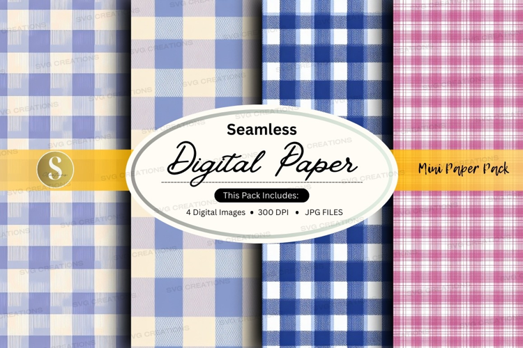 Seamless plaid pattern