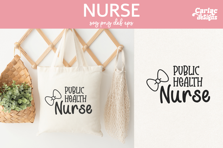 Public Health Nurse SVG, Nurse SVG