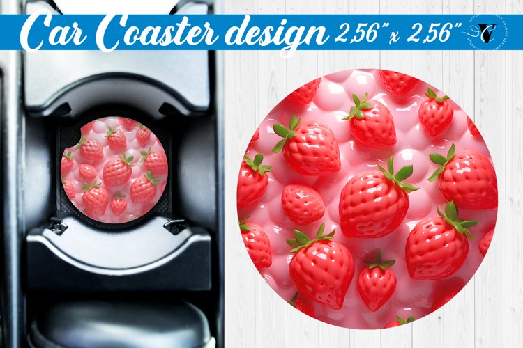 3D Car Coaster | Puff | Car coaster