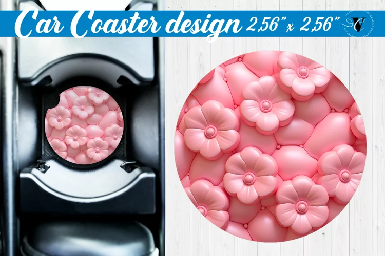 3D Car Coaster | Puff | Car coaster