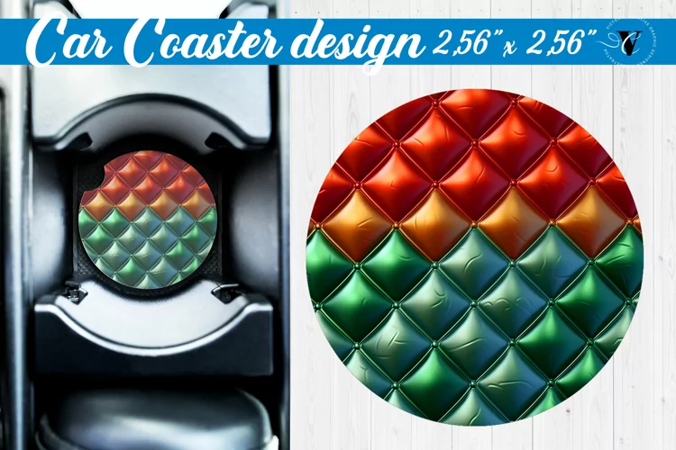 3D Car Coaster | Puff | Car coaster