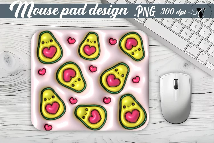 Mouse Pad | 3D puff