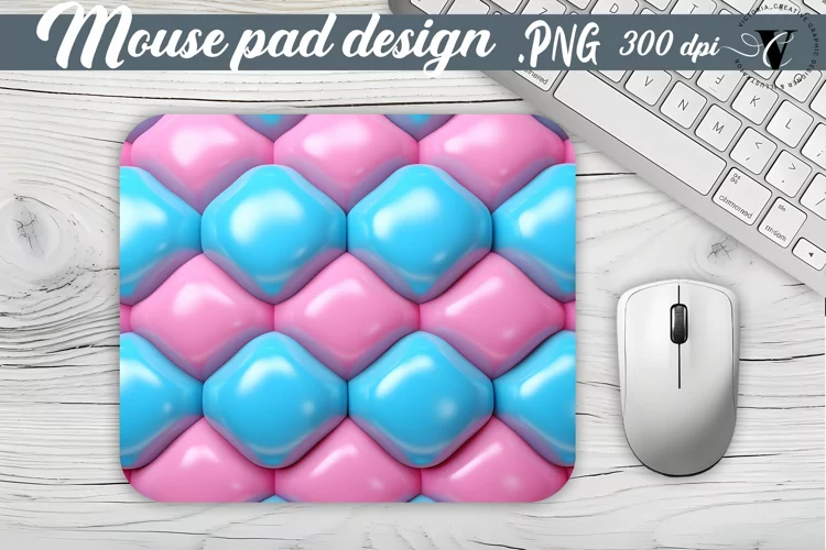 Mouse Pad | 3D puff