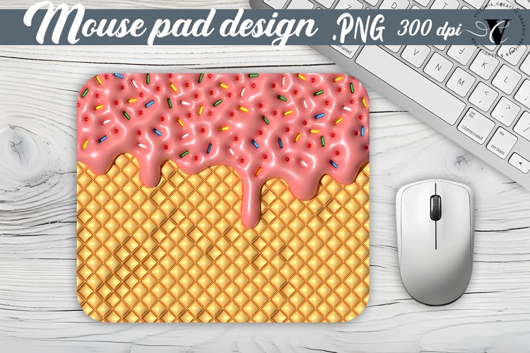 Mouse Pad | 3D puff example image 1