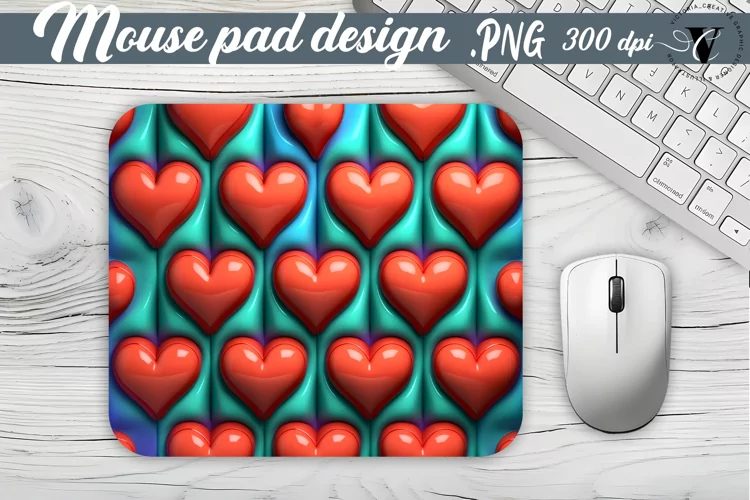 Mouse Pad | 3D puff
