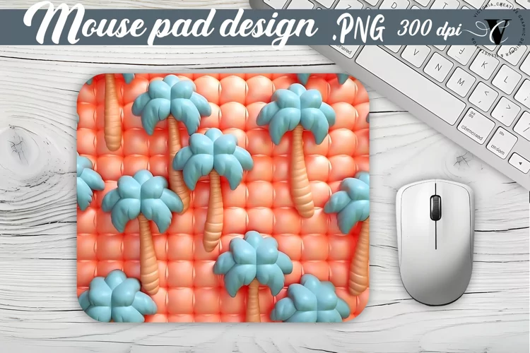 Mouse Pad | 3D puff