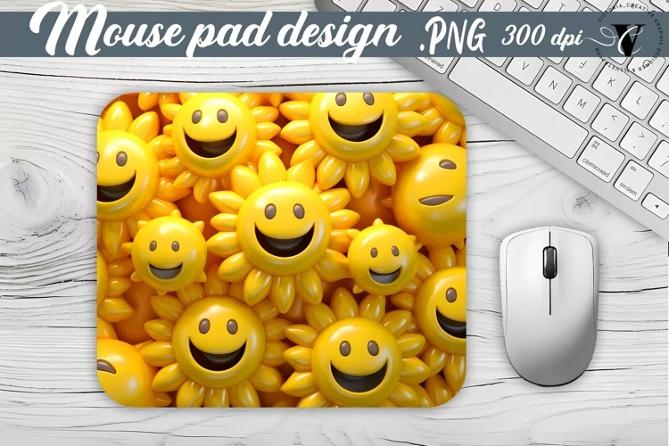 Mouse Pad | 3D puff