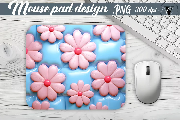 Mouse Pad | 3D puff