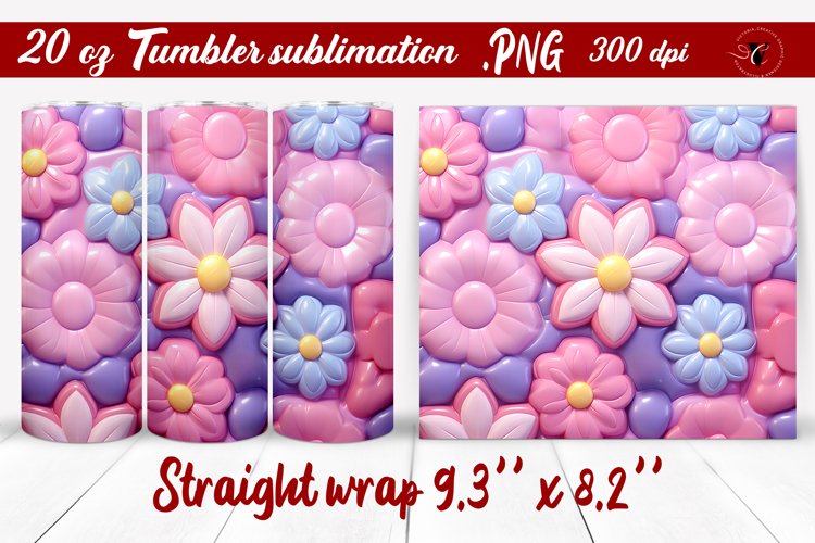 20 Oz Sublimation Tumbler Wrap